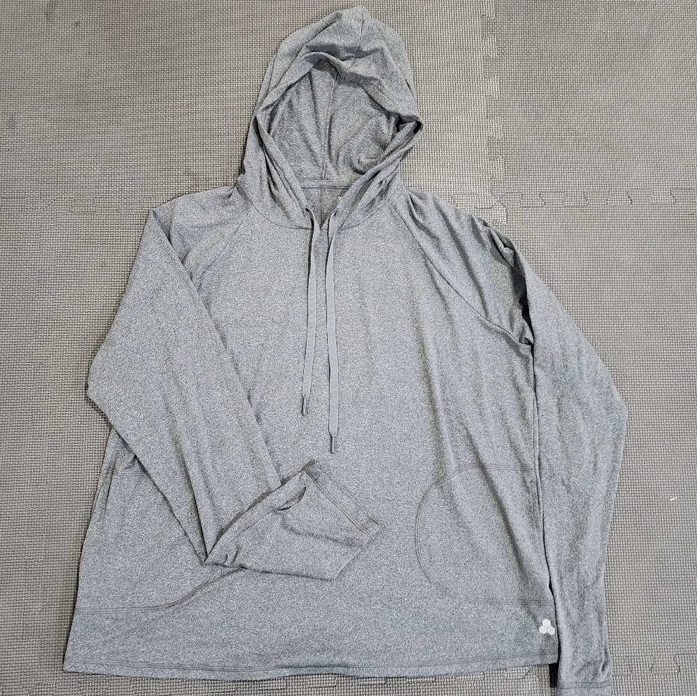 Light weight, light gray, Pullover hoodie
